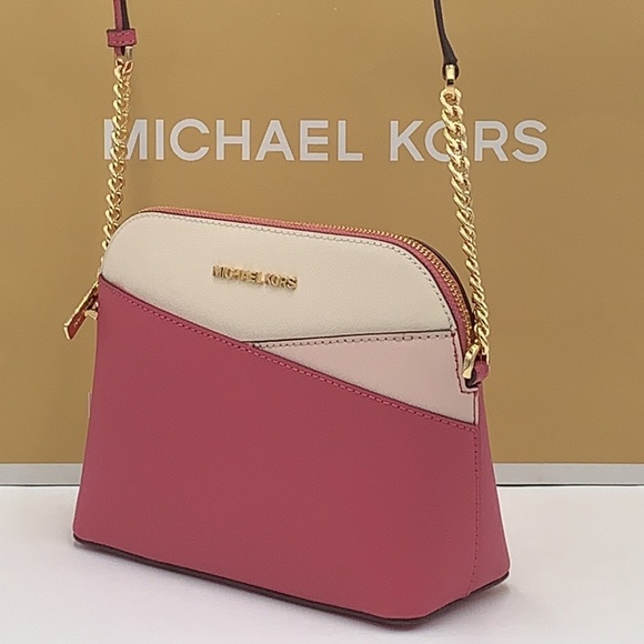 MICHAEL KORS
Jet Set Travel Medium Logo Dome Crossbody Bag ROSEWOOD MULTI COLOR - Picture 4 of 16